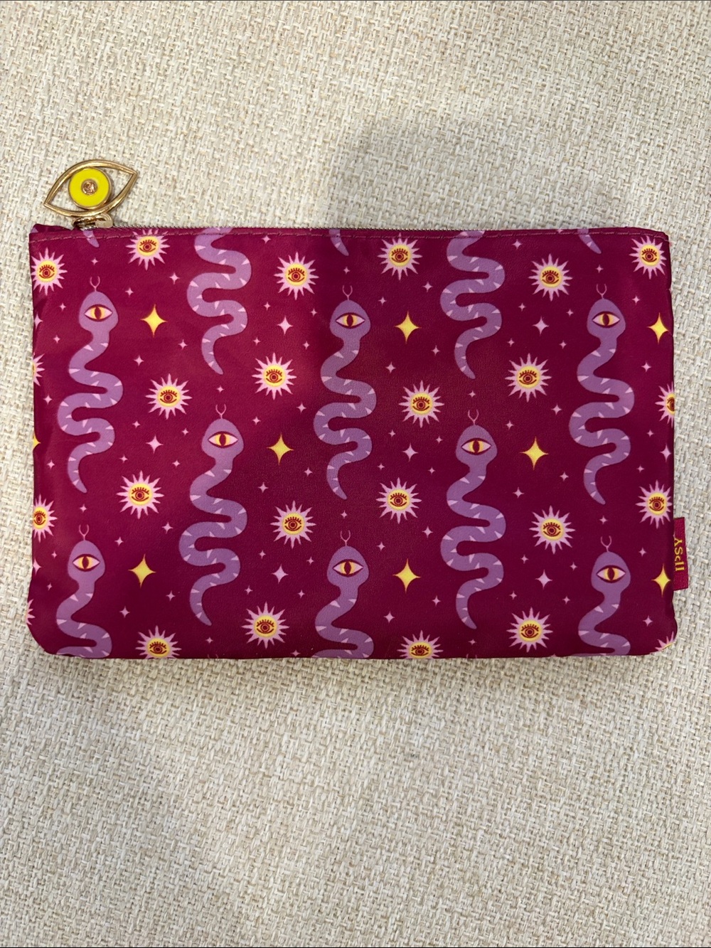 Ipsy Snake & Evil Eye Makeup Bag - BRAND NEW NEVER USED!! cosmetics bags beauty